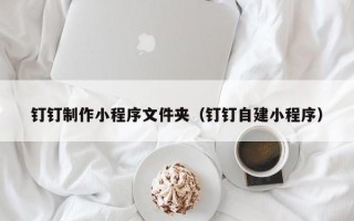 安顺钉钉制作小程序文件夹（钉钉自建小程序）
